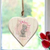 Personalised Me to You Mother's Day Hanging Wooden Heart Extra Image 1 Preview